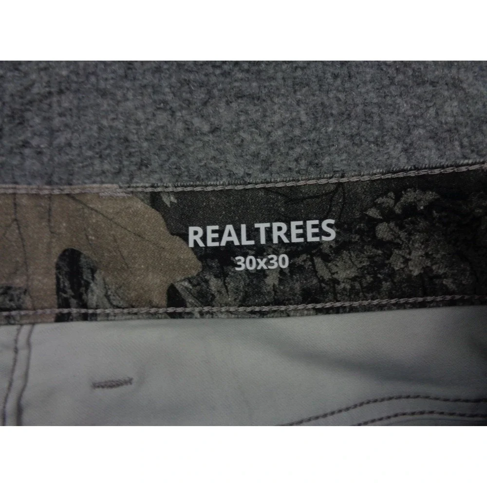 Mugsy Realtree Pants 30 x 30 Jeans Camo Brown Straight Leg Stretch